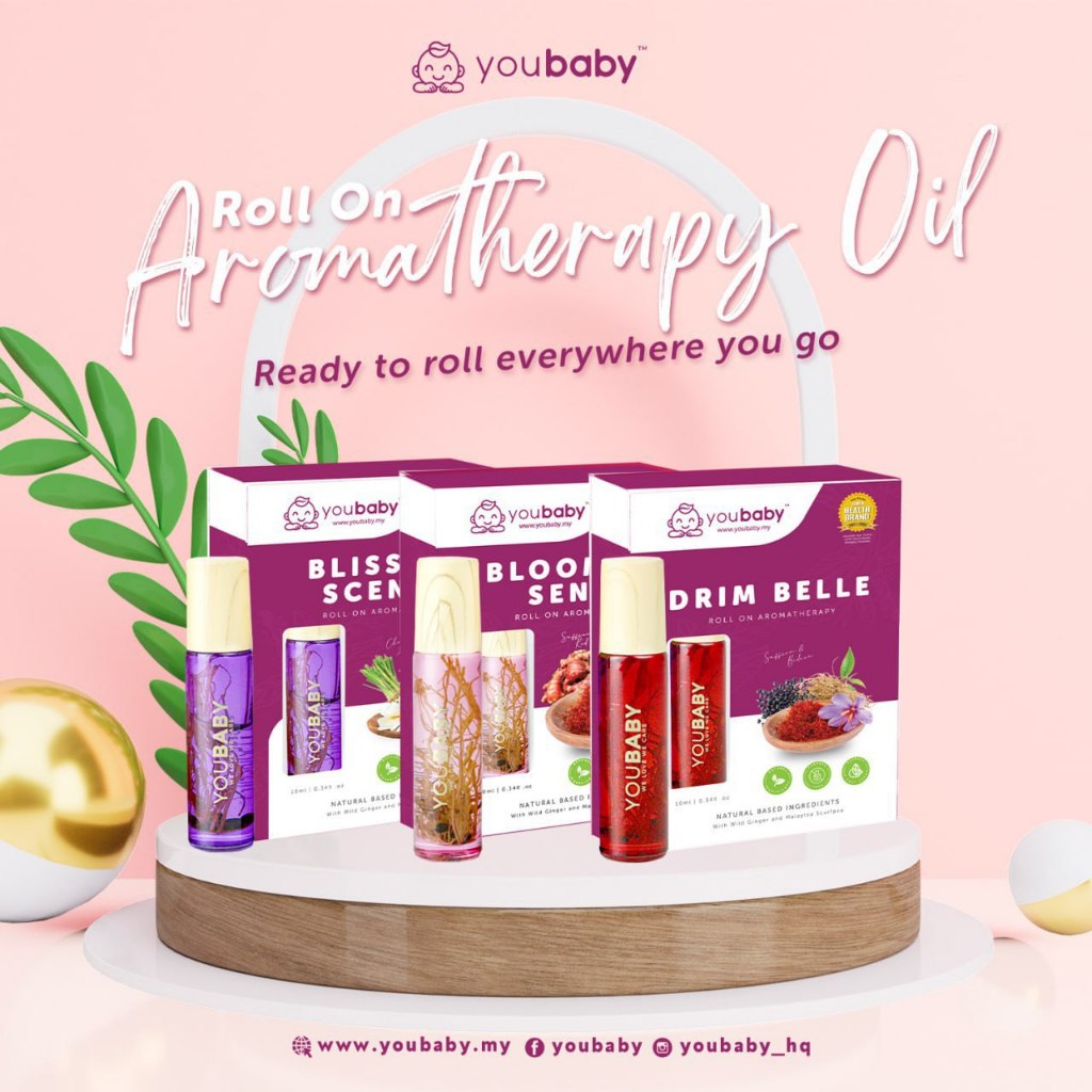 🔥READY STOCK🔥 MINYAK ANGIN ROLL ON AROMATHERAPHY YOUBABY SET JIMAT MINYAK AROMATERAPI YOUBABY NEW ARRIVAL PRODUCT
