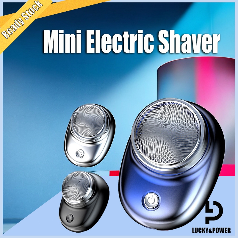 Waterproof electric shaver portable mini electric shaver travel Beard Trimmer 剃須刀電動