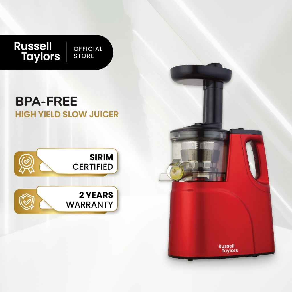 Russell Taylors Slow Juicer Juice Extractor 150W SJ-6