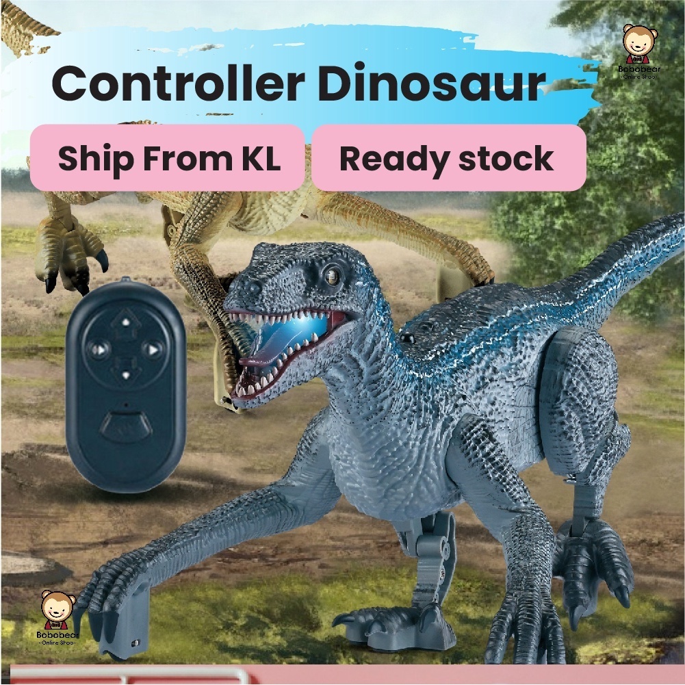 COD Dinasour Remote Control Mainan Dinasour Bergerak Dinosaur Control Dinosaur Toys Rc Dinosaur Robot Kids Toys