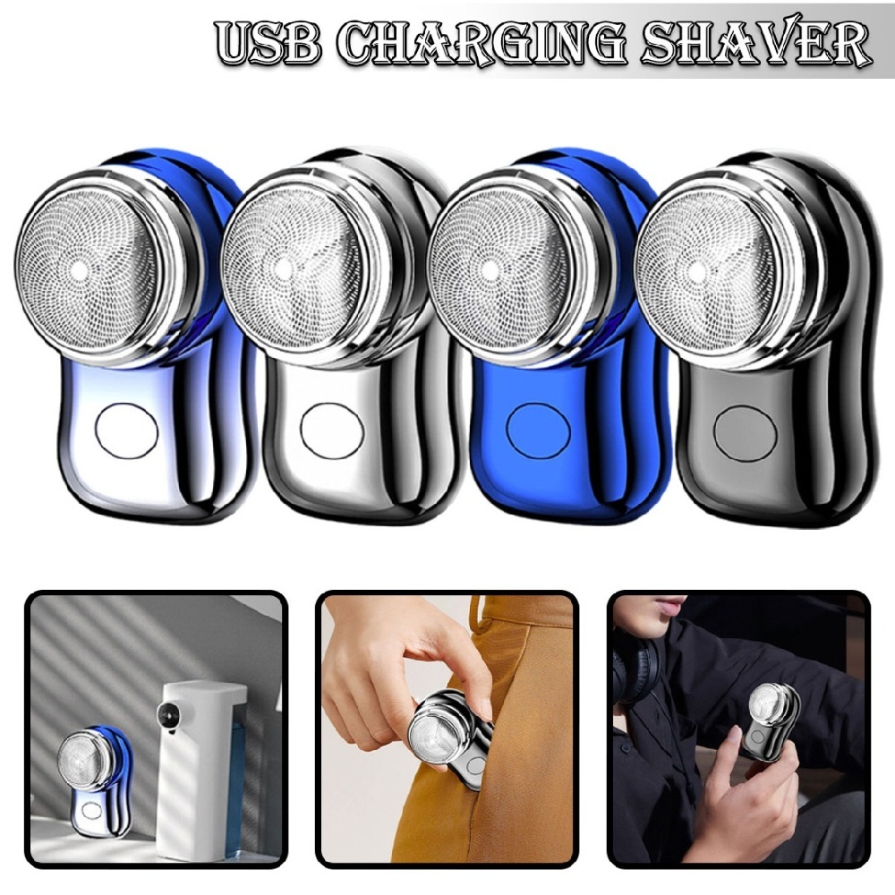 Waterproof portable mini electric shaver beard razor Portable Mini Waterproof electric shaver trimmer pencukur misai 剃须刀