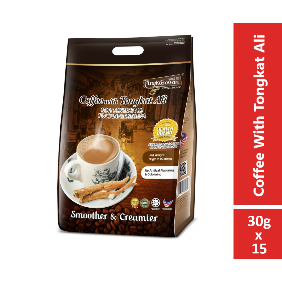 ANGKASAWAN Coffee With Tongkat Ali 30g x 15 Sticks