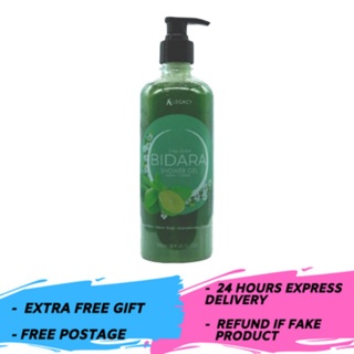 MEGA SALE > DHERBS BIDARA SHOWER GEL AURA 7 BUNGA 500ML - ORIGINAL HQ + FREE GIFT