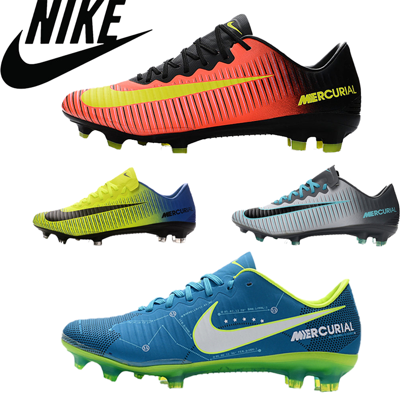 【Local Stock in Malaysia】Mercurial Vapor XI FG Soccer Shoes Training Football Shoes Kasut Bola Sepak