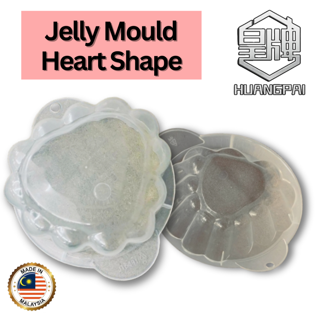 [APPLELADY] Jelly Maker Bear Love/ Jelly Mould Heart Shape/ Acuan Jeli/ Puding/ Agar-Agar/ Kek/ Buatan Malaysia