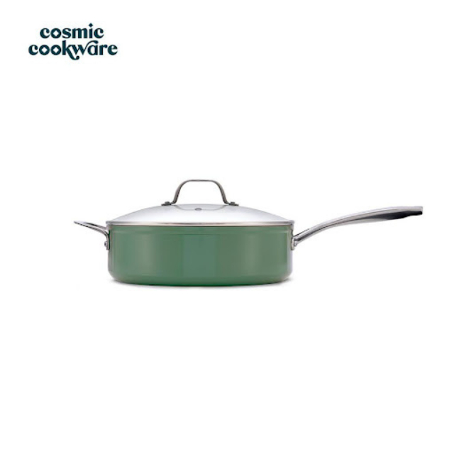 28cm Cosmo Pan (4.6L) - Cosmic Cookware Non-toxic, Swiss Made Non-stick Ceramic Coating, FDA Approved