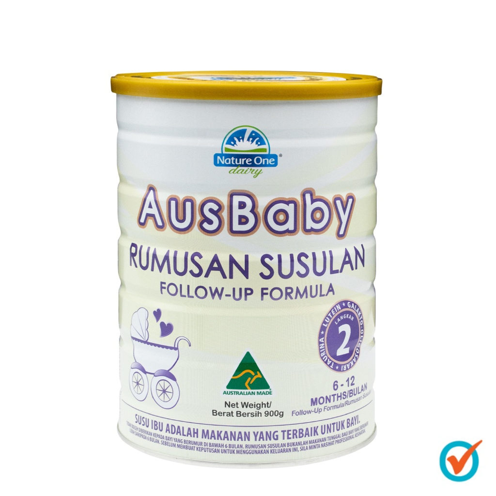 [CLEARANCE] Nature One Dairy AusBaby Follow-Up Formula Step 2 (900g) (EXP: 23/Nov/2024)