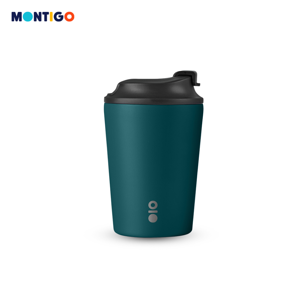 Montigo Atlas Sense Coffee Cup Regular (340ml/12oz) - Durable Stainless Steel, Temperature Retention, Leakproof