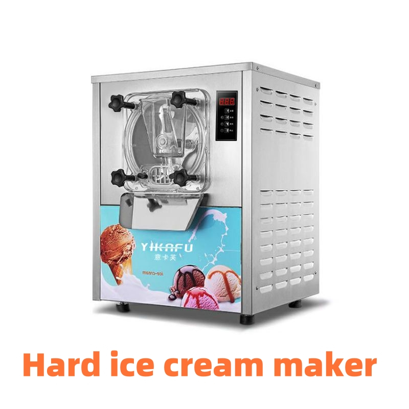 Fully Automatic Commercial Desktop Hard Ice Cream Maker Gelato Machine Economic Ice Cream Machine Ais Krim Keras 硬冰激凌机