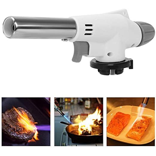 MKR Camping Multifunctional Gas Butane Burner Welding Fire Maker Flame Welding Gun Cassette Torch