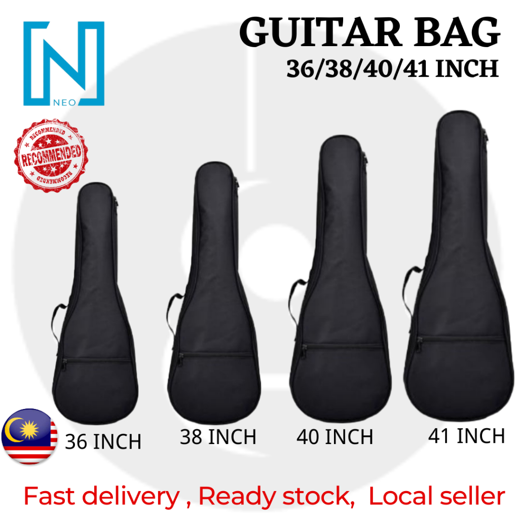 GUITAR BAG THICK AND NORMAL FOR GUITAR 36/38/40/41 INCH