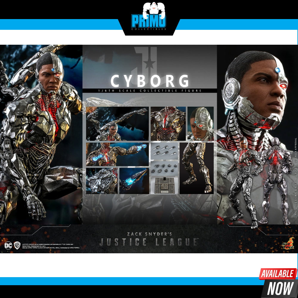 Hot Toys - TMS057 - Zack Snyder's Justice League - 1/6th scale Cyborg Figure [Ready Stock]