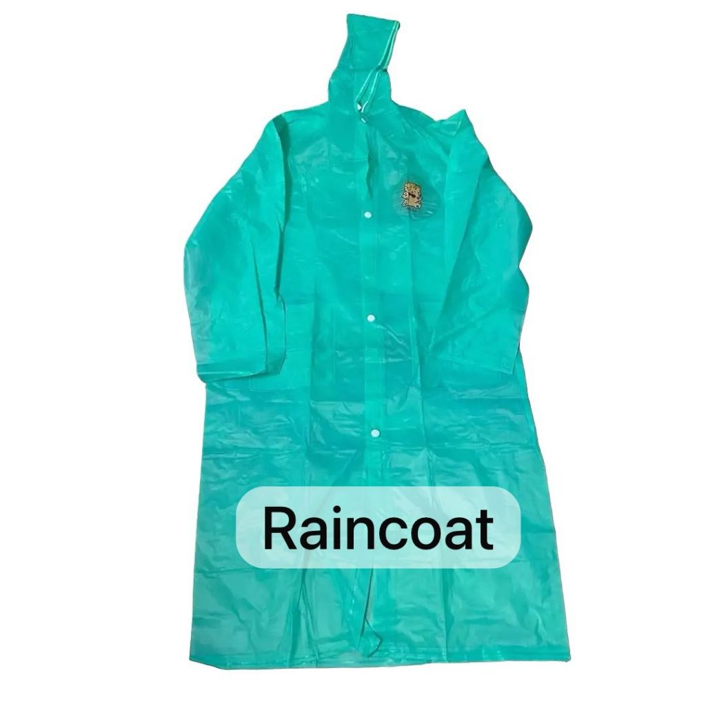 [Special Offer/Clear Stock] Colorful Raincoat/Design with Two Pocket, Button Clip & A Bag to Keep