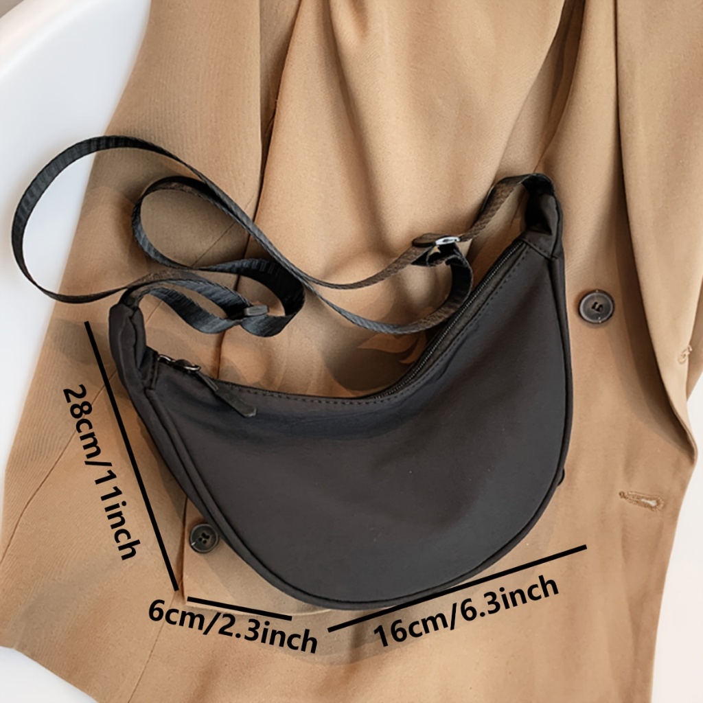 Fashion Korean Ins Canvas Bag Female Student Shoulder Bag Casual Underarm Bag Beg Perempuan viral