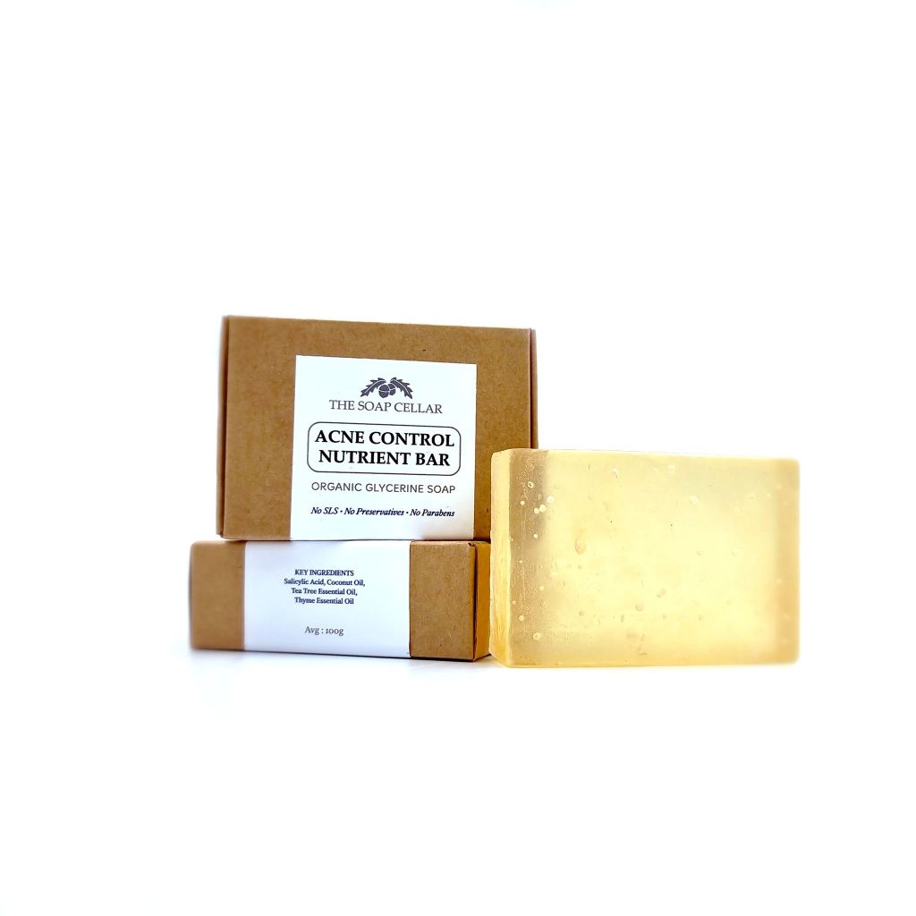 ORGANIC ACNE CONTROL NUTRIENT HANDMADE SOAP BAR - THE SOAP CELLAR