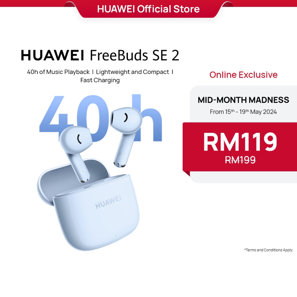 HUAWEI FreeBuds SE 2 Earphone | True Wireless Stereo