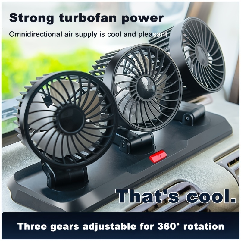 Usb Fan Car Fan Air Cooler Fan Kipas Mini Kereta Usb Fan Kipas Dalam Kereta  Kipas USB Mini Fan 汽車風扇