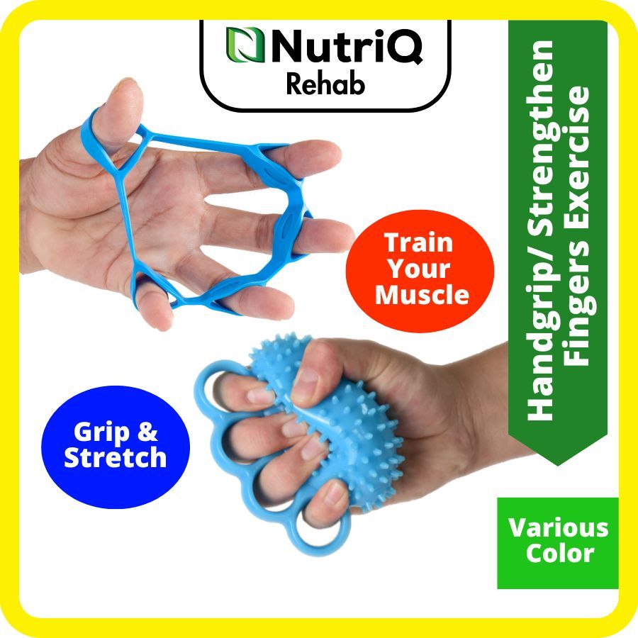 Finger Strengthener Hand Gripper Ball Exercise Physiotherapy Equipment Stroke Rehabilitation Training Workout Rehab 手部运动