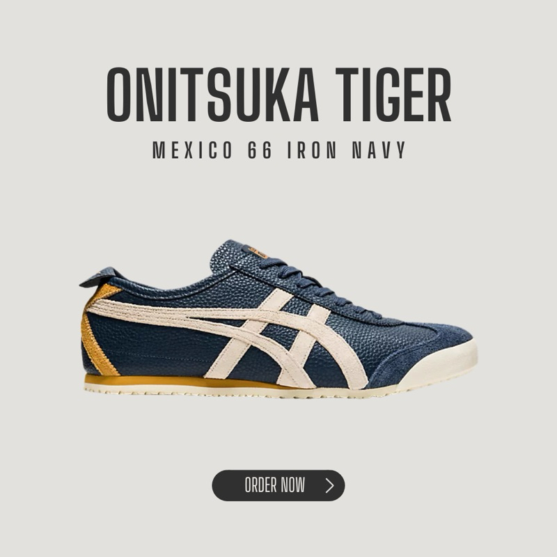 Onitsuka Tiger Mexico 66 Iron Navy 1183B039400 Sneakers Shoes