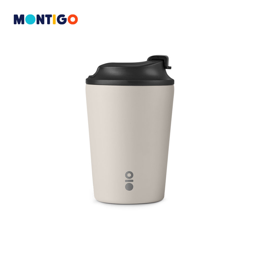 Montigo Sense Coffee Cup Regular (340ml/12oz) - Durable Stainless Steel, Temperature Retention, Leakproof