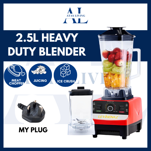 🔷ATAS🔷 Heavy Duty 2.5L Blender Pengisar 2.5L Serba Guna Juicer Ice Blender Food Blender Juice Blender Mixer