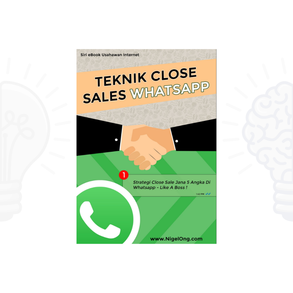 Teknik Close Sales Whatsapp. Strategi Close Sale Jana 5 Angka Di Wasap - Like A Boss