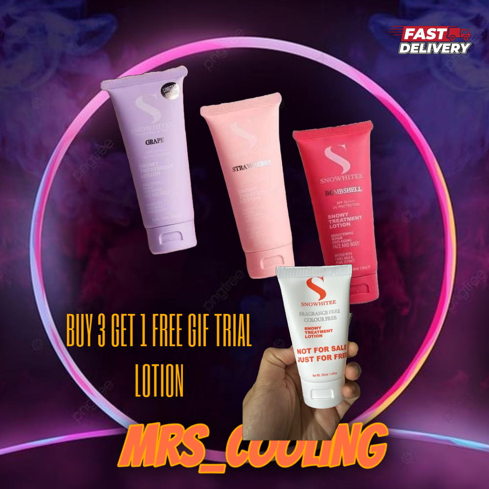 NOWHITEE LOTION TREATMENT SUSU UNTA /INSTANT/BODY viral termurah original hq(BUY 3 FREE 1 NEW FLAVOUR )