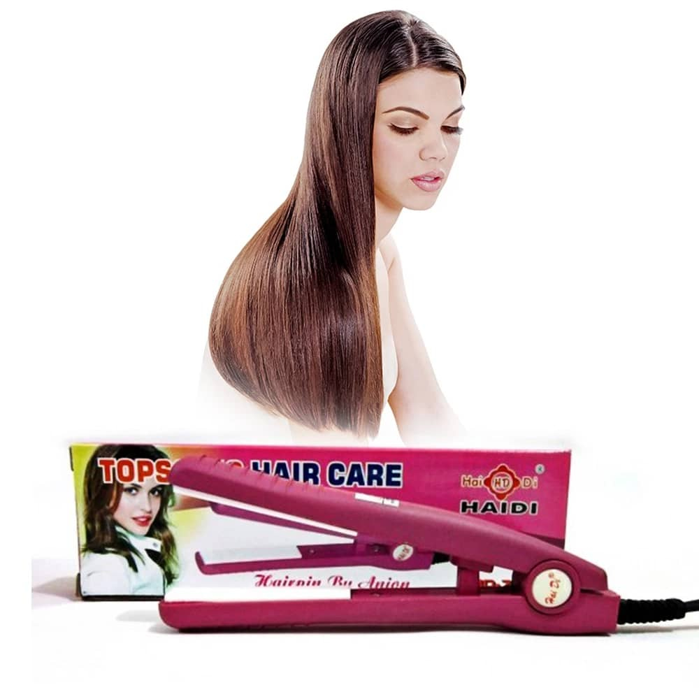 Topsonic Mini Travel Hair Straightener/Pelurus Rambut Mini - Fast Heating/Portable & Compact Design