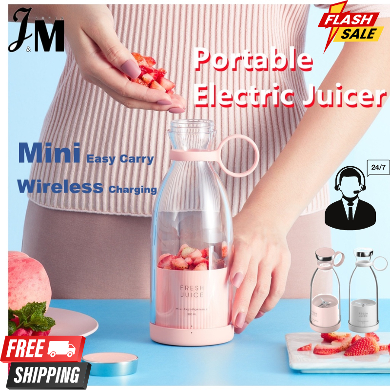 SUPER MULTI-FUNCTION BOTTLE BLENDER Japanese Blender Cup Portable Fruit Juicer Rechargeable