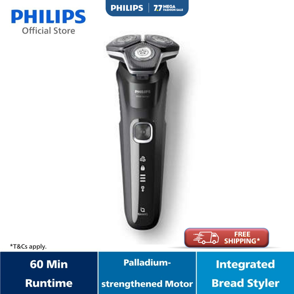 [New] Philips Shaver Series 5000 Wet & Dry Electric Shaver S5898/17