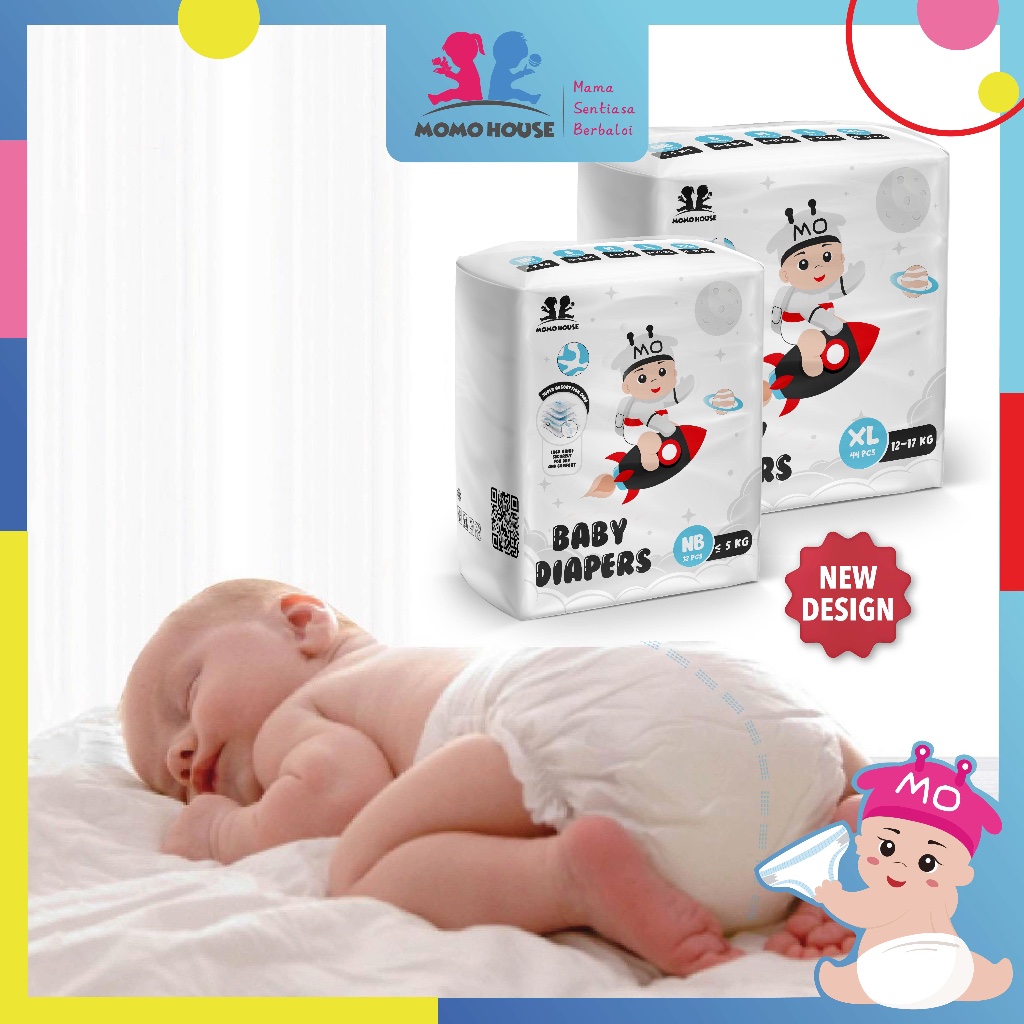 Newborn Baby Diaper Tape Baby Diapers Lampin Kanak-Kanak