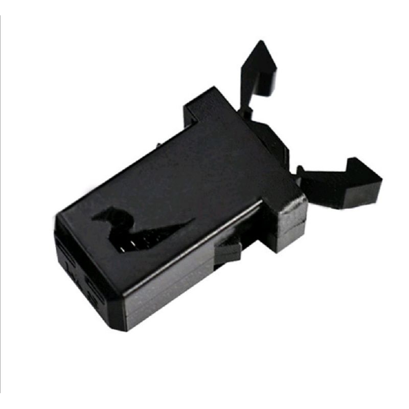 klip gantian untuk burger tray daihatsu, yamaha nvx cover box, tong sampah dan alatan yg menggunakan klip ini . (1pcs).