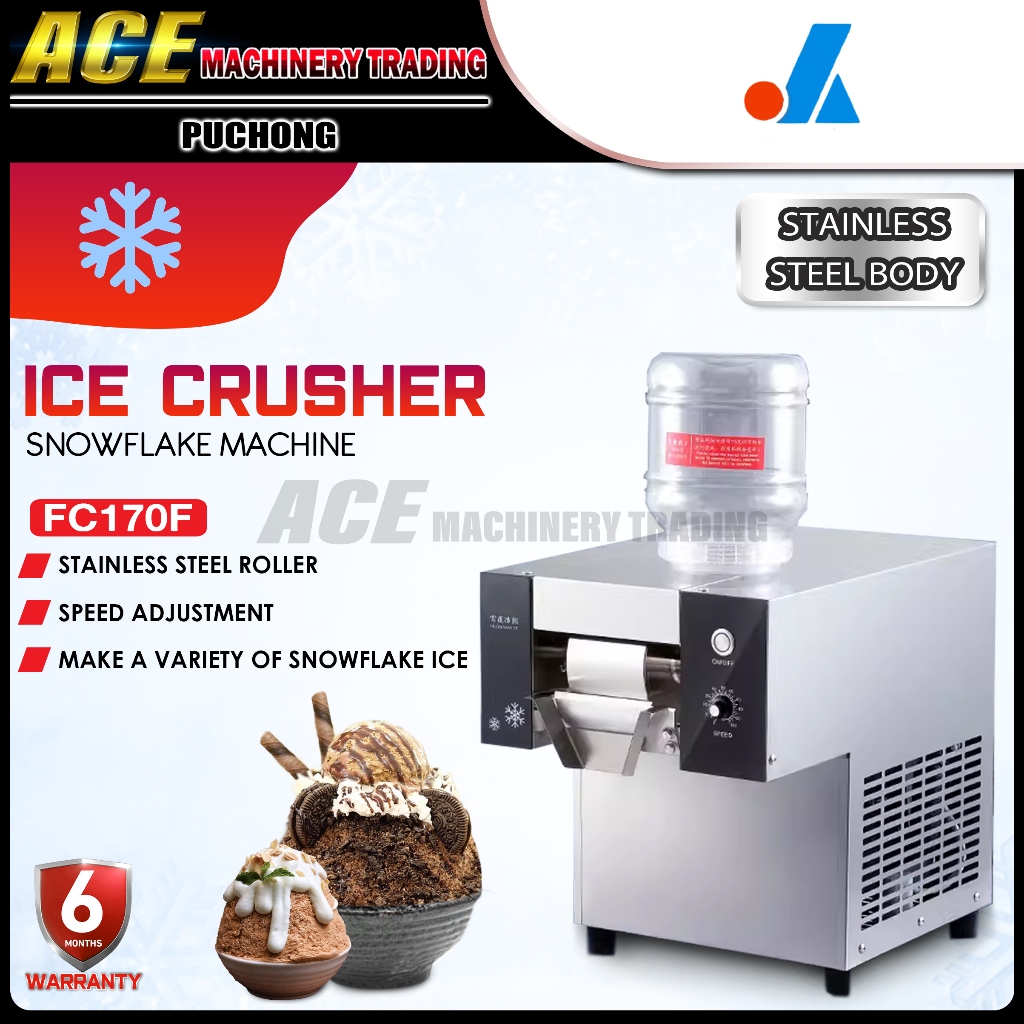 [ LEJIE ] Snowflake Ice Machine Commercial Ice Maker Smoothie Cream Ice Crusher Dessert Ice Snow Shave Machine