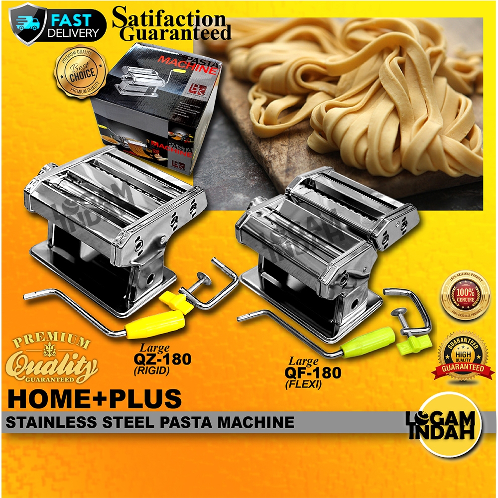 HOME+PLUS (BK5) LARGE SIZE MANUAL PASTA MAKER / PASTA MACHINE / NOODLE MACHINE / MESIN MEE