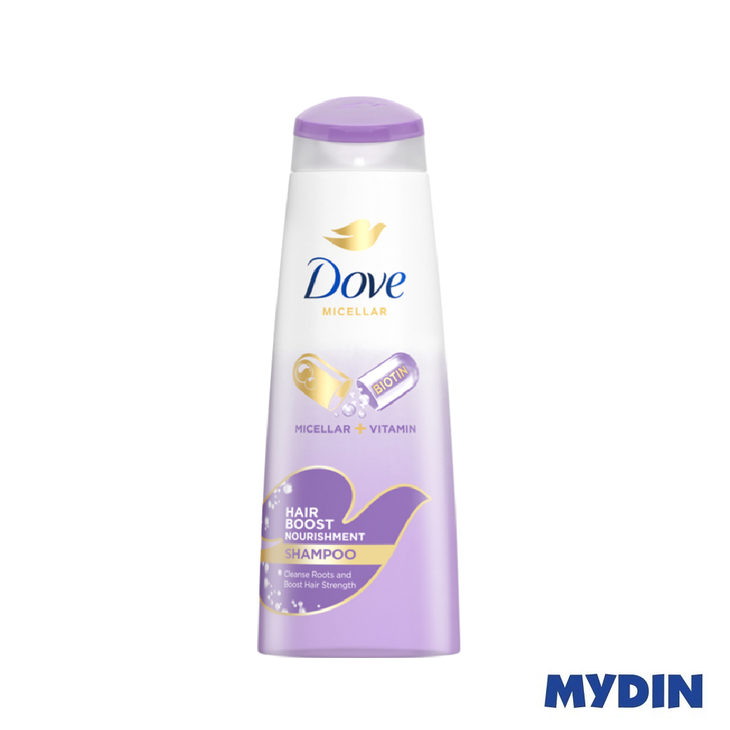 Dove Micellar + Vitamin Hair Boost Nourishment Shampoo (330ml)