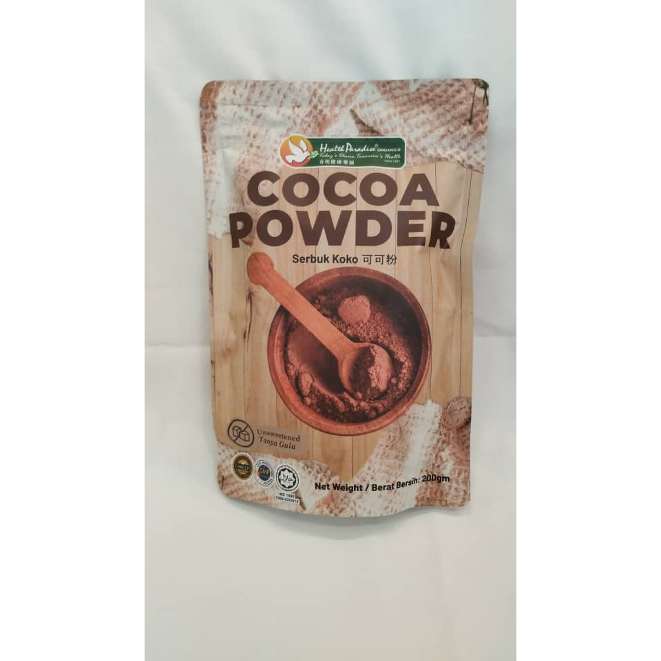 Health Paradise organic cocoa powder 200g