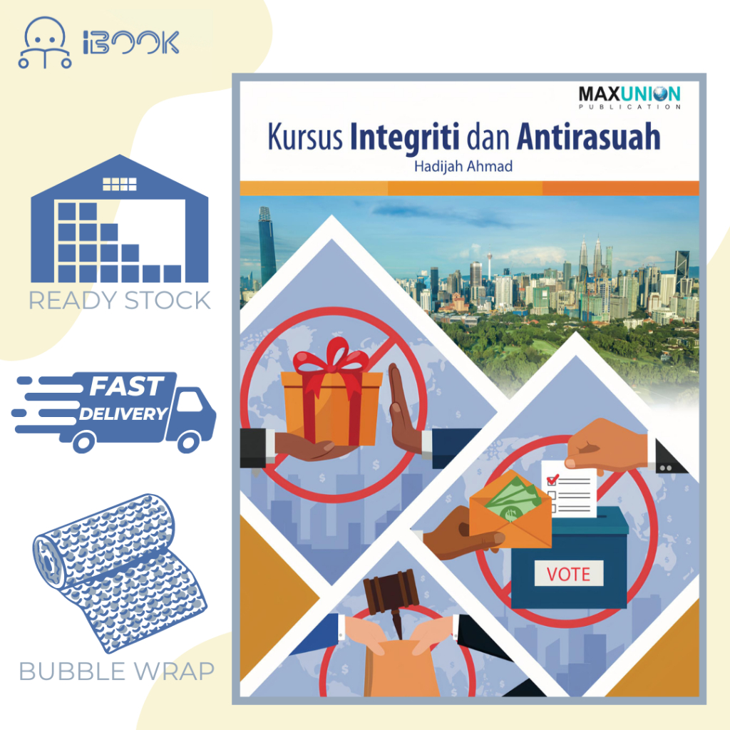 [Original Book] MAXUNION Kursus Integriti dan Antirasuah by Hadijah Ahmad