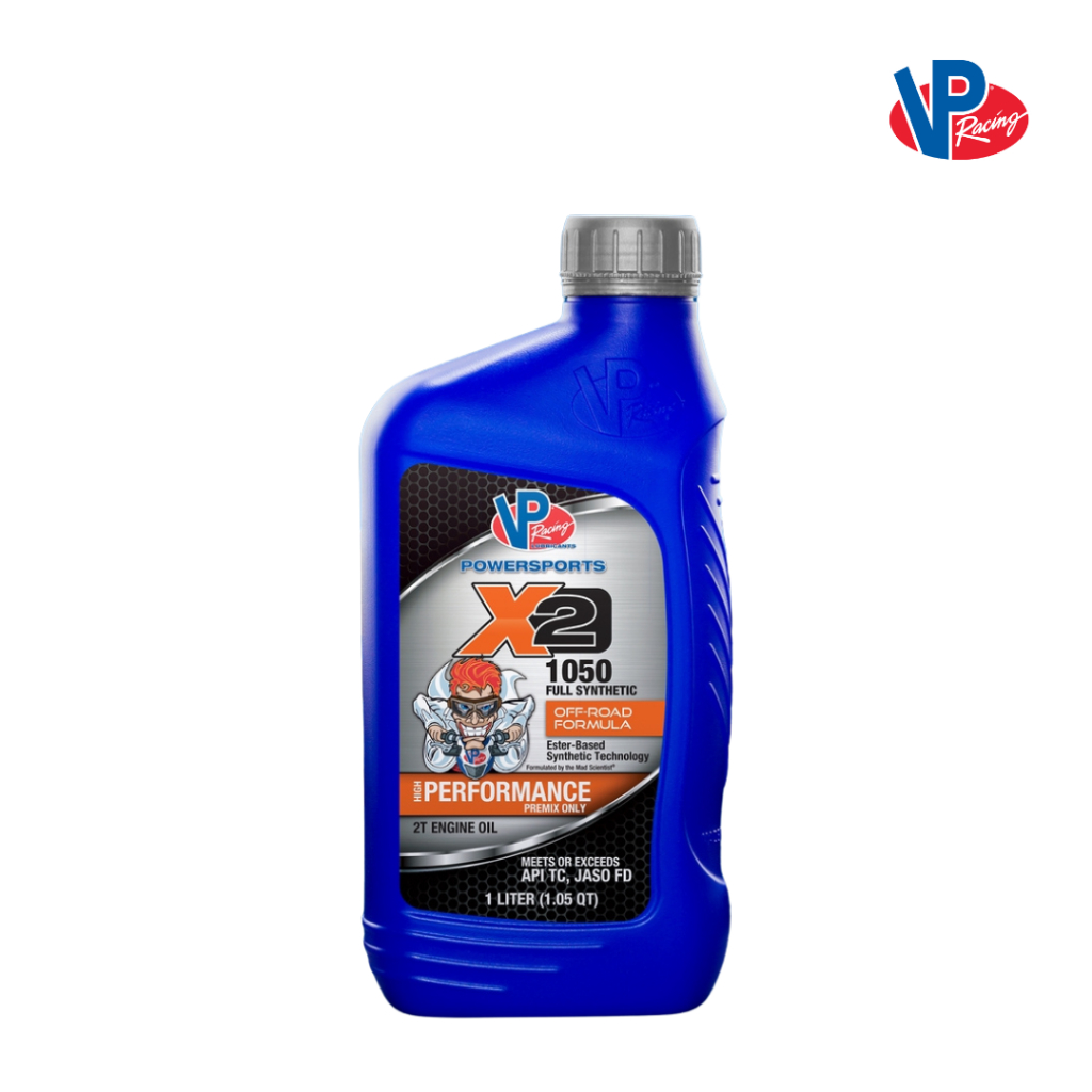 VP Racing X2-500 2T Semi Synthetic Blend Off-Road Formula Engine Oil (1Liter)