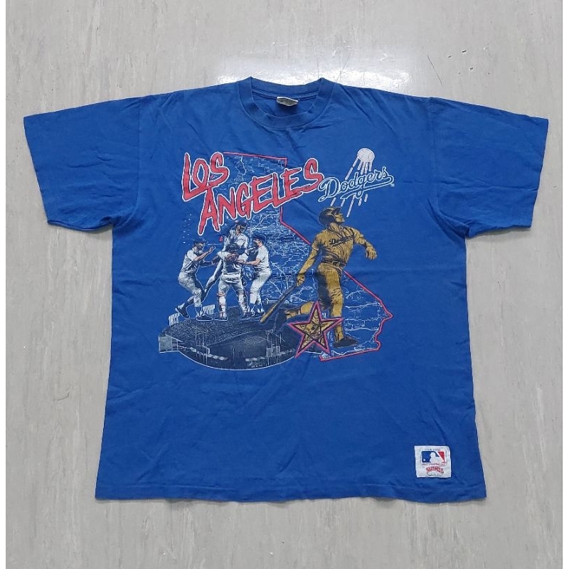 vintage 90s mlb los angeles dodgers t-shirt