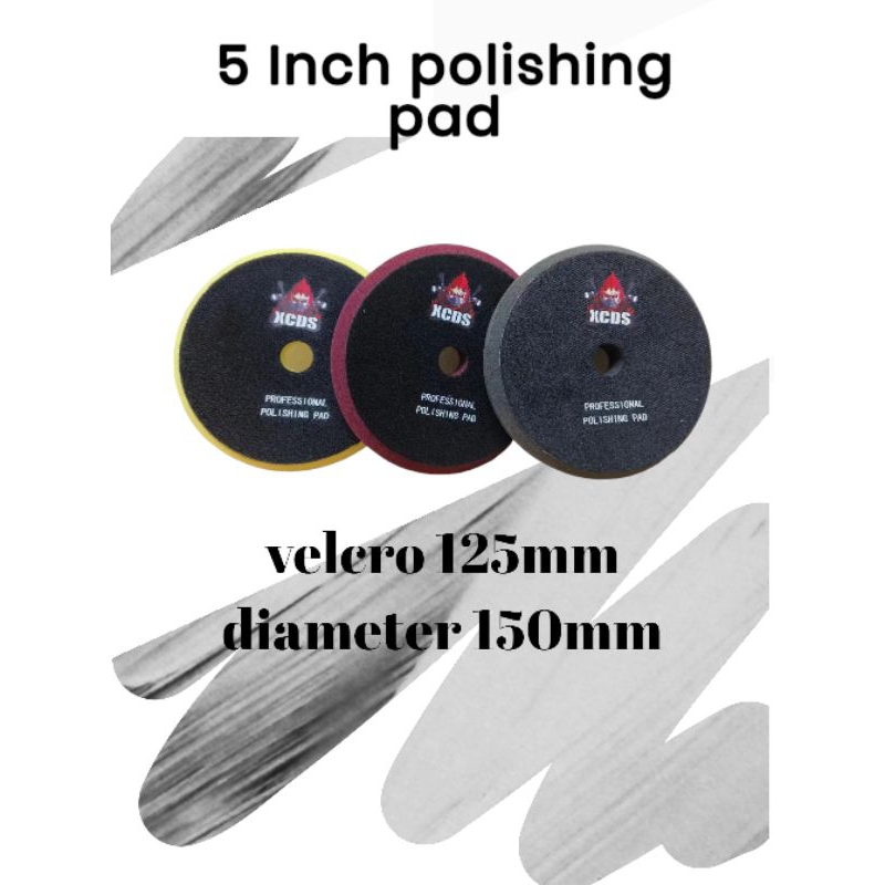 5 Inch Imported Sponge Polishing Pad Car Waxing Polishing Pad