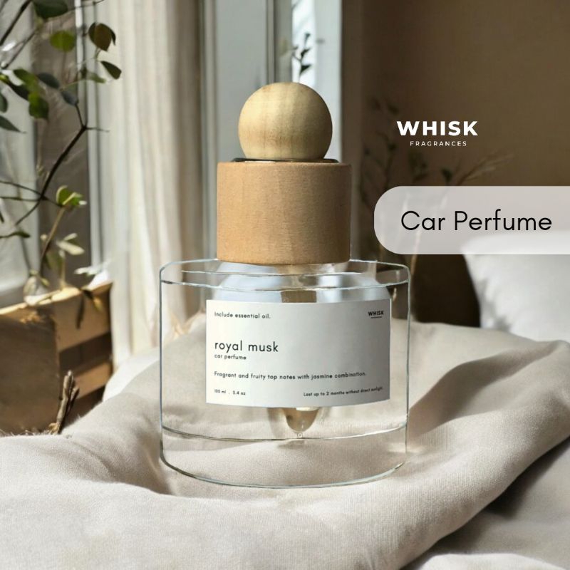 WHISK Car Perfume (100ml) | Car Fragrance | Diffuser | Pewangi Kereta | Minyak Wangi Kereta | Essential Oil