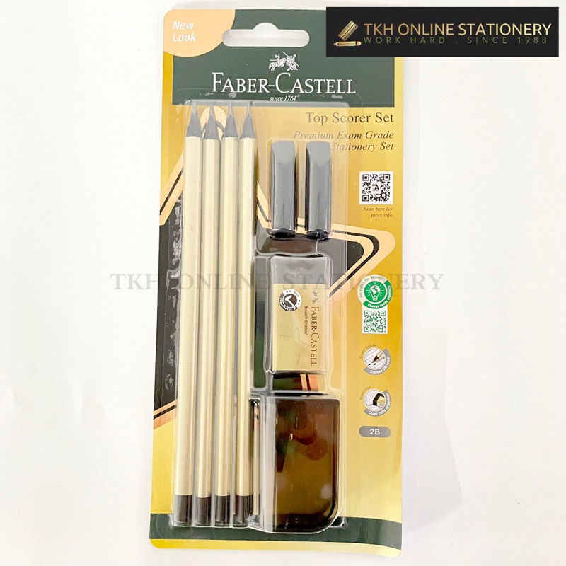 Faber-Castell Gold Edition Top Scorer Set 2B Pencil (1 set)