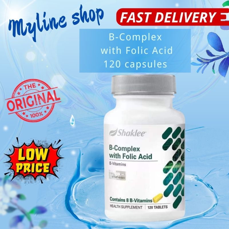 ?New STOCK?Original  B Complex  Vitamin B with Folic Acid
