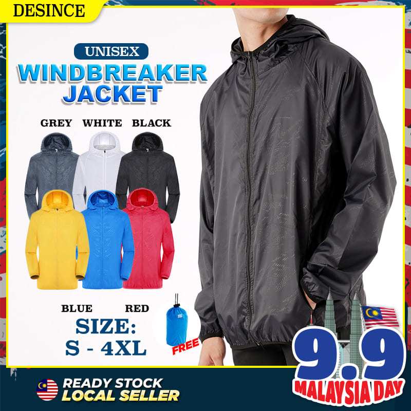 DESINCE Dicky Jacket Windbreaker Sport Ultra-Light Jacket Jaket Windproof Outerwear Men Women Jacket MT 164