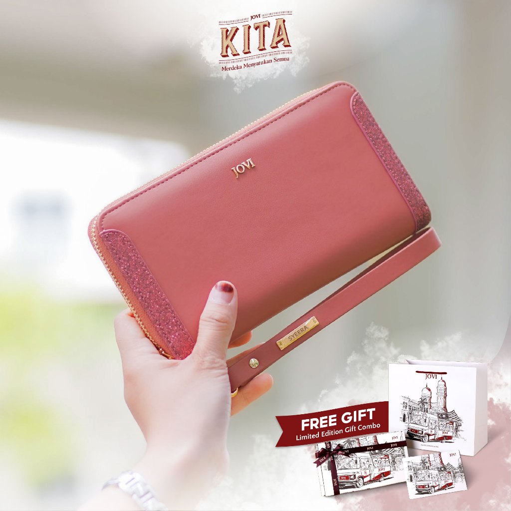 JOVI ELISE Wallet - FREE MERDEKA GIFT SET