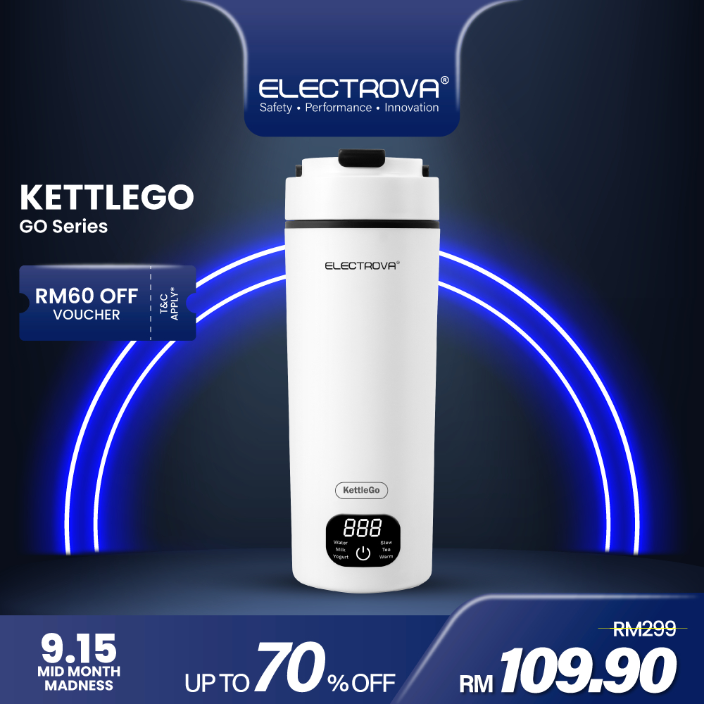 Electrova Portable Smart Electric Kettle GO