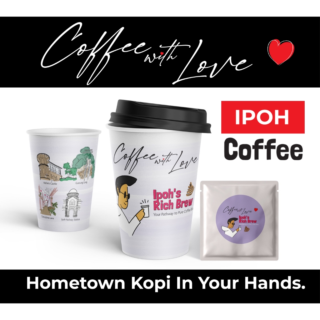 [COFFEE WITH LOVE-IPOH] 5 x Malaysian Ipoh Kopi