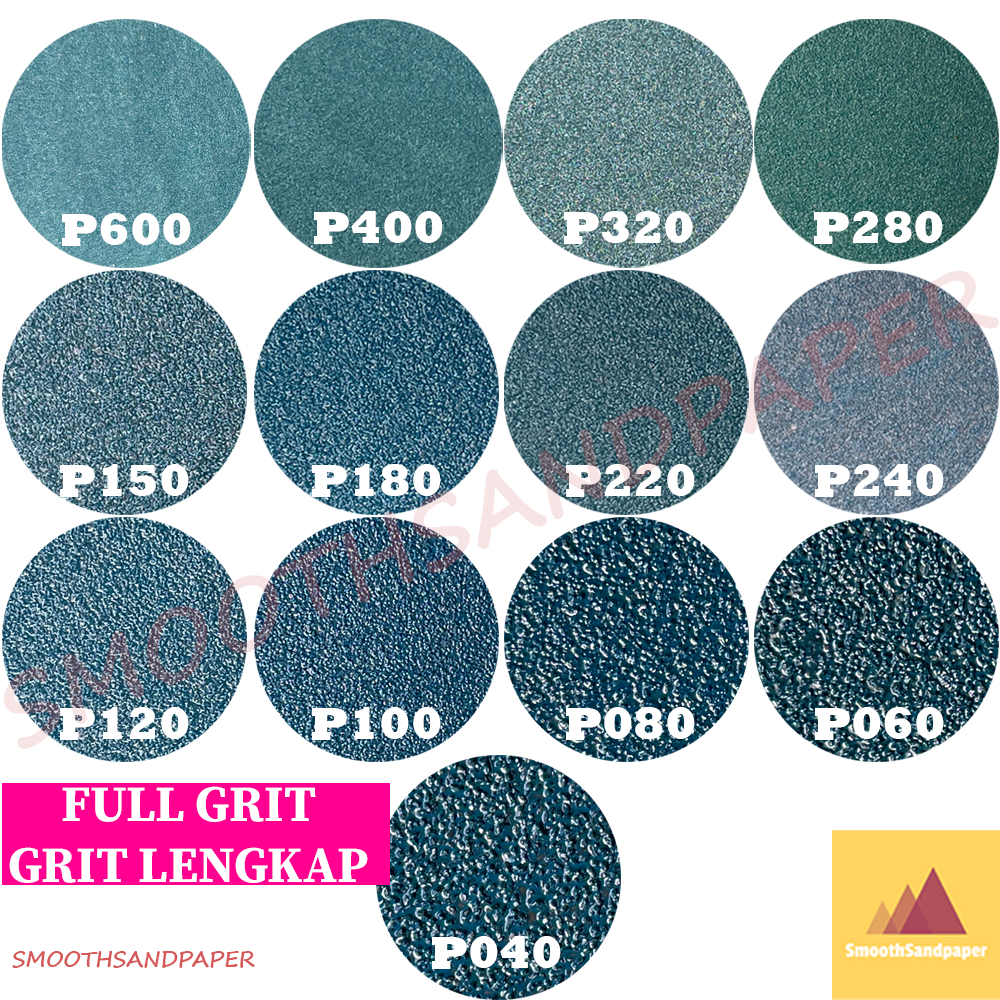 Sandpaper Roll Aluminium Oxide Kertas Pasir Roll 100mm x 1 Meter Wood Metal DIY 木工 铁工 砂纸卷 image 5