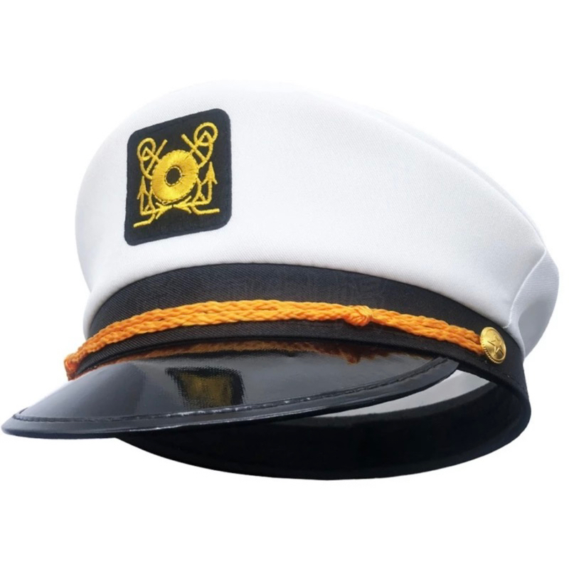 [KEDAI LOKAL]Navy Pilot Peak Cap Kids by Ship Captain Royal Navy Pilot Cap Peak Cap Topi Kanak Kids cool toy teddy