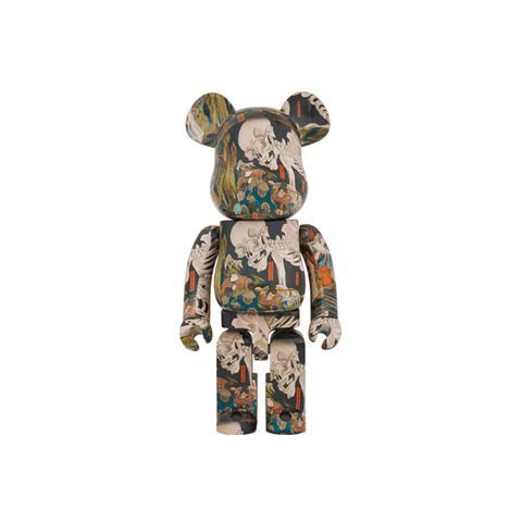 *READY STOCK* 100% Authentic BE@RBRICK Utagawa Kuniyoshi ( The Haunted Old Palace At Soma ) 1000%